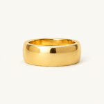 8 mm Gold Band Ring